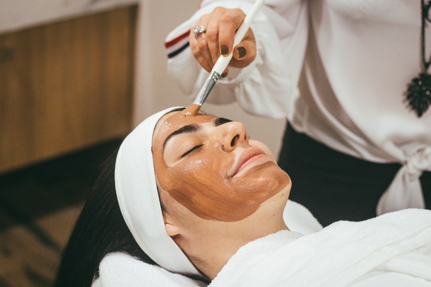 Kosmetische Gesichtsbehandlung im Beauty Center